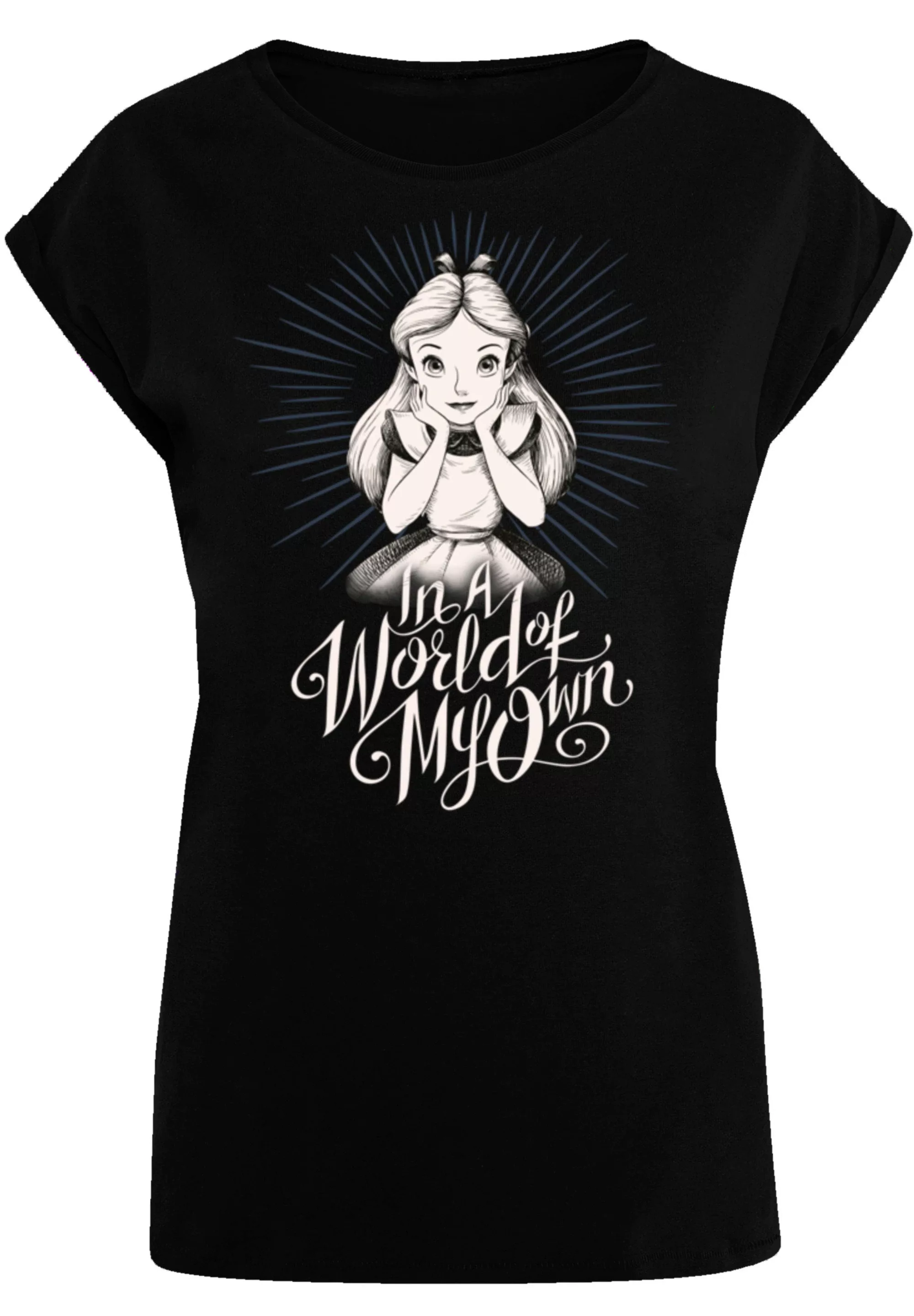 F4NT4STIC T-Shirt "Disney Alice im Wunderland In A World Of My Own" günstig online kaufen