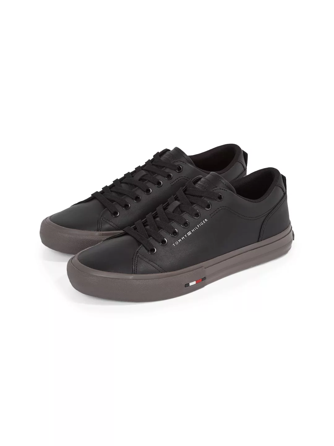 Tommy Hilfiger Plateausneaker "TH HI VULC STREET LTH PATCH", Freizeitschuh, günstig online kaufen