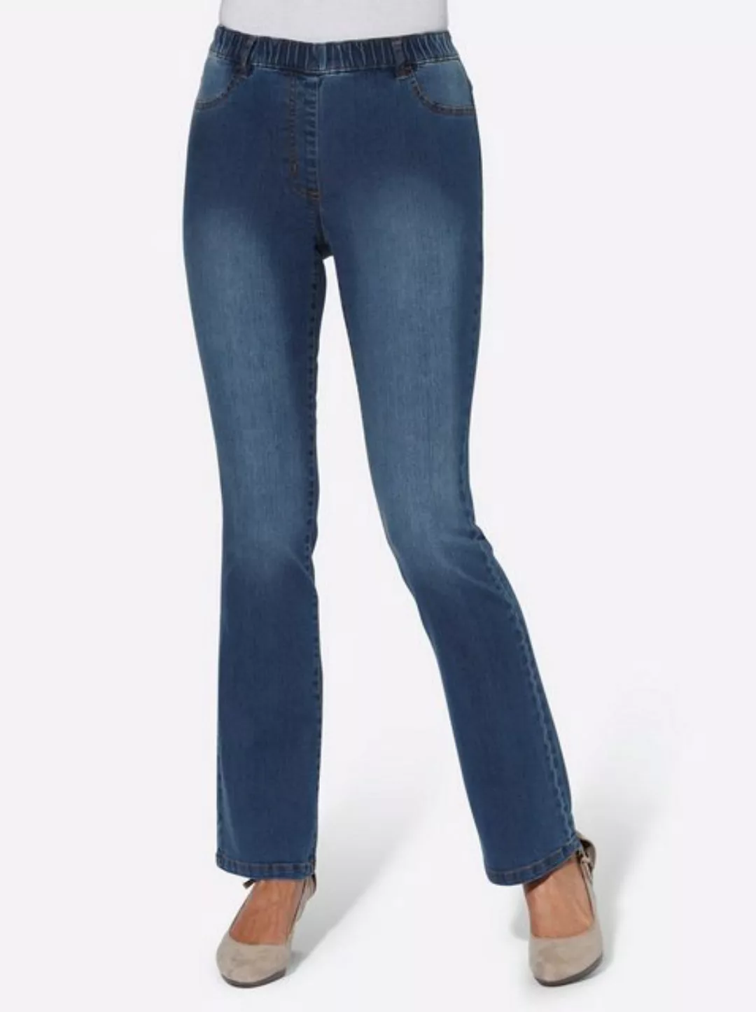 Sieh an! Bequeme Jeans Bootcut-Jeans günstig online kaufen