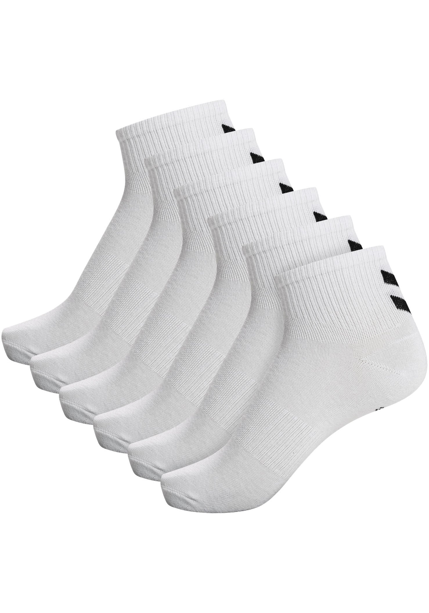 hummel Sportsocken "HMLCHEVRON 6-PACK MID CUT SOCKS", (Packung, 6 Paar) günstig online kaufen