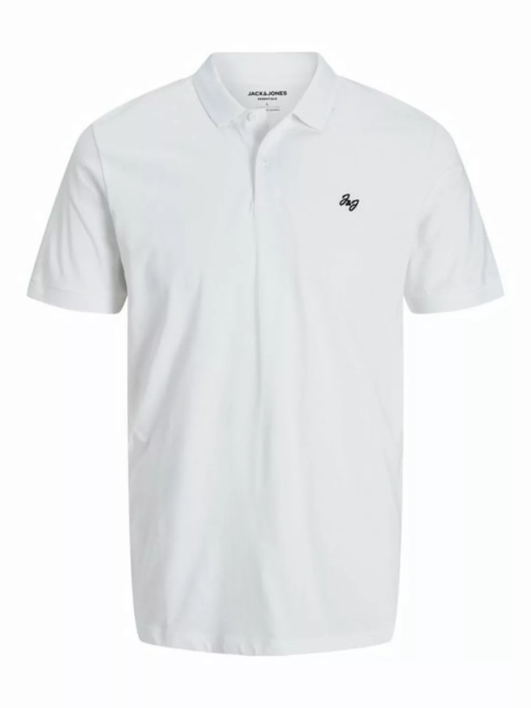 Jack & Jones Poloshirt JJEJERSEY LOGO POLO SS SN mit Logo Stickerei günstig online kaufen