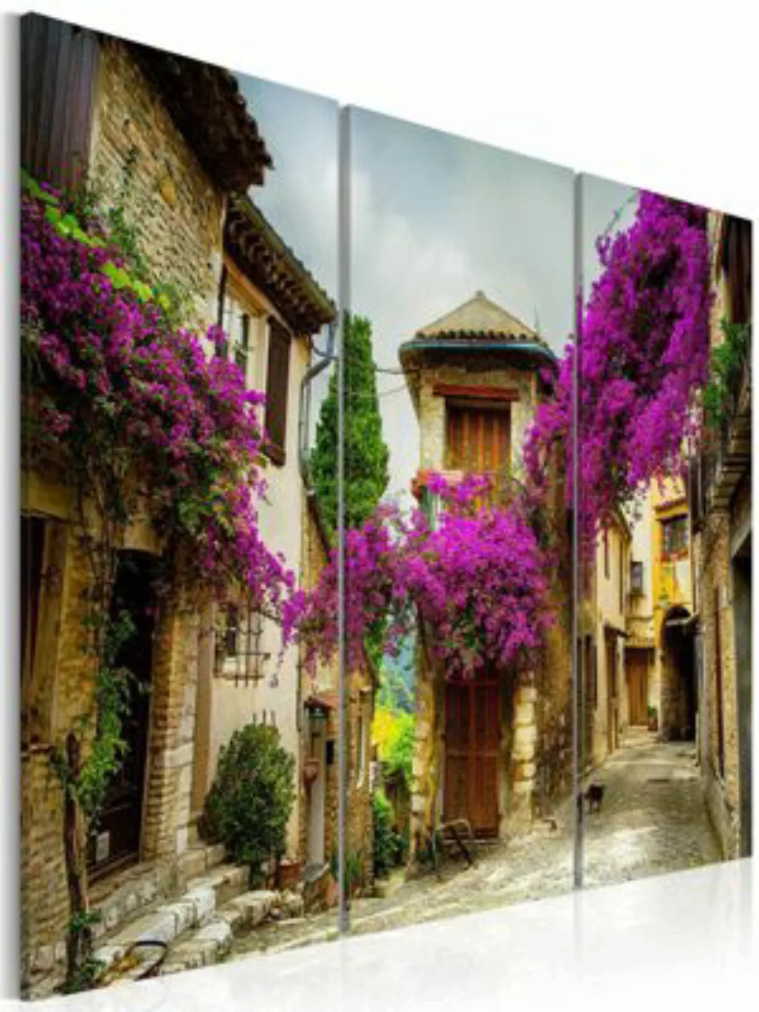 artgeist Wandbild Charming Alley mehrfarbig Gr. 60 x 40 günstig online kaufen
