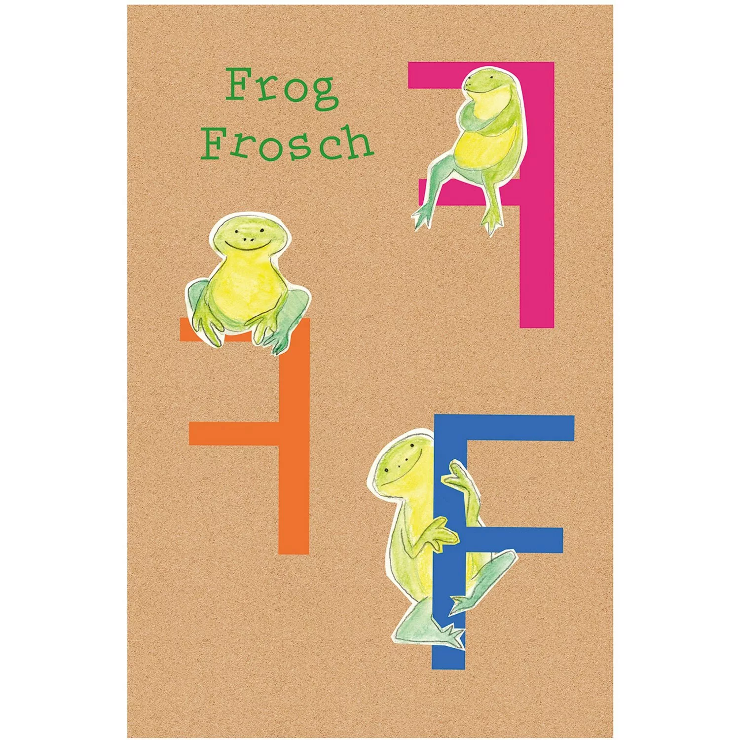 Komar Poster »ABC Animal F«, Buchstaben, (1 St.), Kinderzimmer, Schlafzimme günstig online kaufen