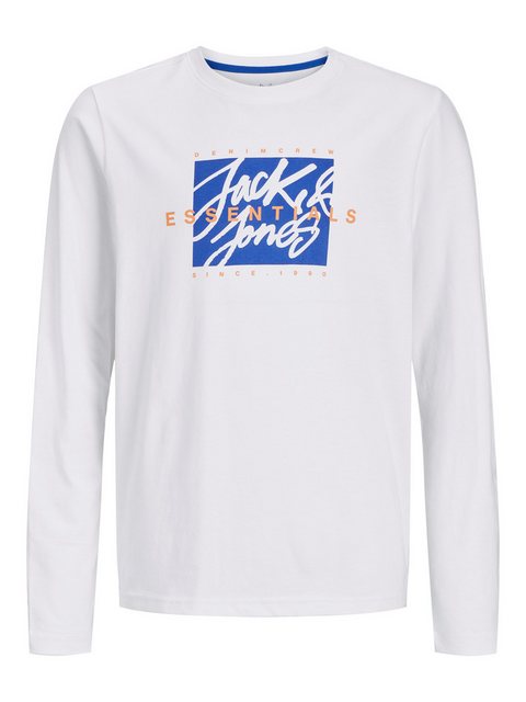 Jack & Jones Junior Langarmshirt JJCOLTON TEE LS CREW NECK JNR günstig online kaufen