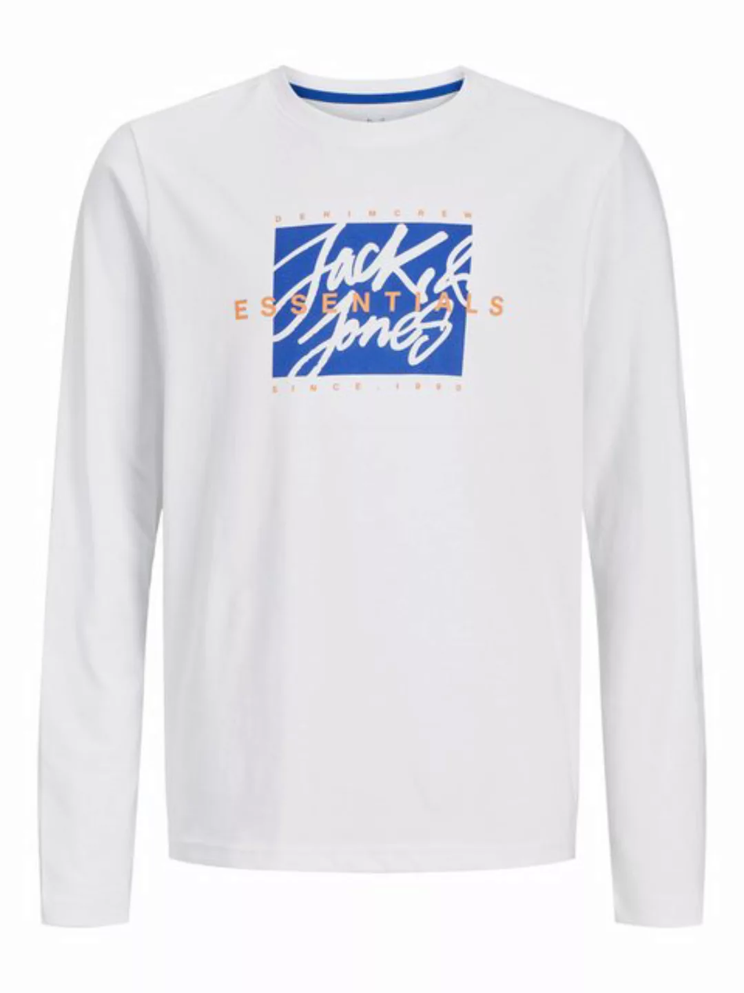 Jack & Jones Junior Langarmshirt JJCOLTON TEE LS CREW NECK JNR günstig online kaufen