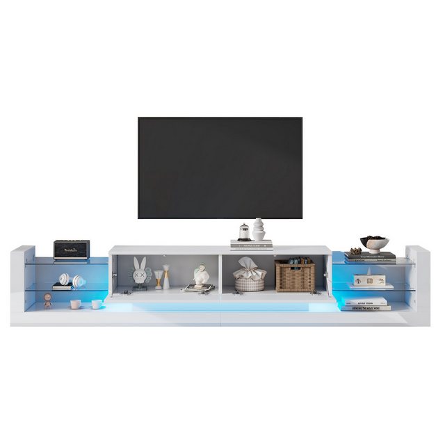 Odikalo TV-Schrank TV-Kommode Hochglanz 181 cm – Für Fernseher bis 80 Zoll günstig online kaufen