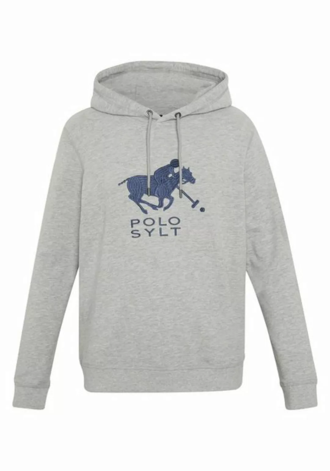 Polo Sylt Kapuzensweatshirt mit gesticktem Logo-Symbol günstig online kaufen