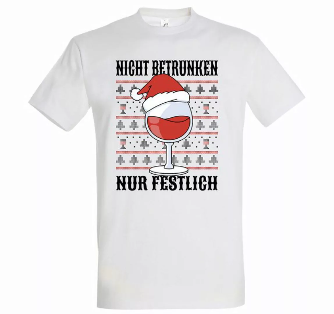 Youth Designz Print-Shirt Nicht Betrunken nur Festlich Herren T-Shirt mit m günstig online kaufen