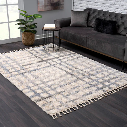 Sanat Hochflor-Teppich »Versay 1504«, rechteckig, 45 mm Höhe, Wohnzimmer, L günstig online kaufen