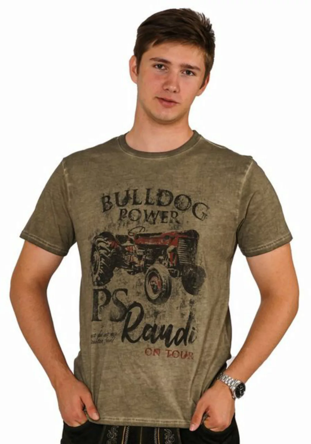 Soreso® Trachtenshirt Bulldog Power PS Raudi on Tour günstig online kaufen