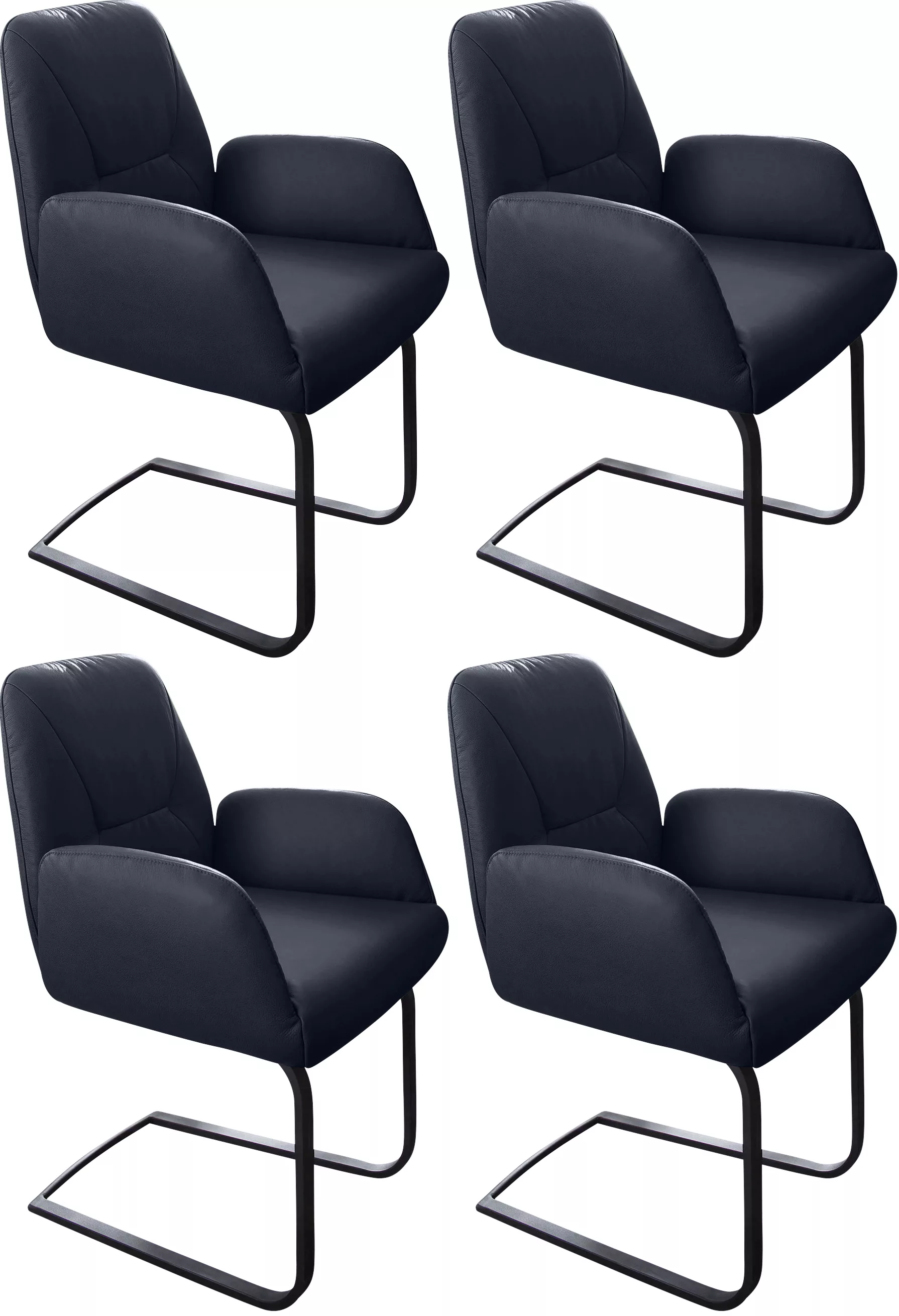 W.SCHILLIG Freischwinger »ole«, (Set), 4 St., Longlife Xtra-Leder Z59, 2er- günstig online kaufen