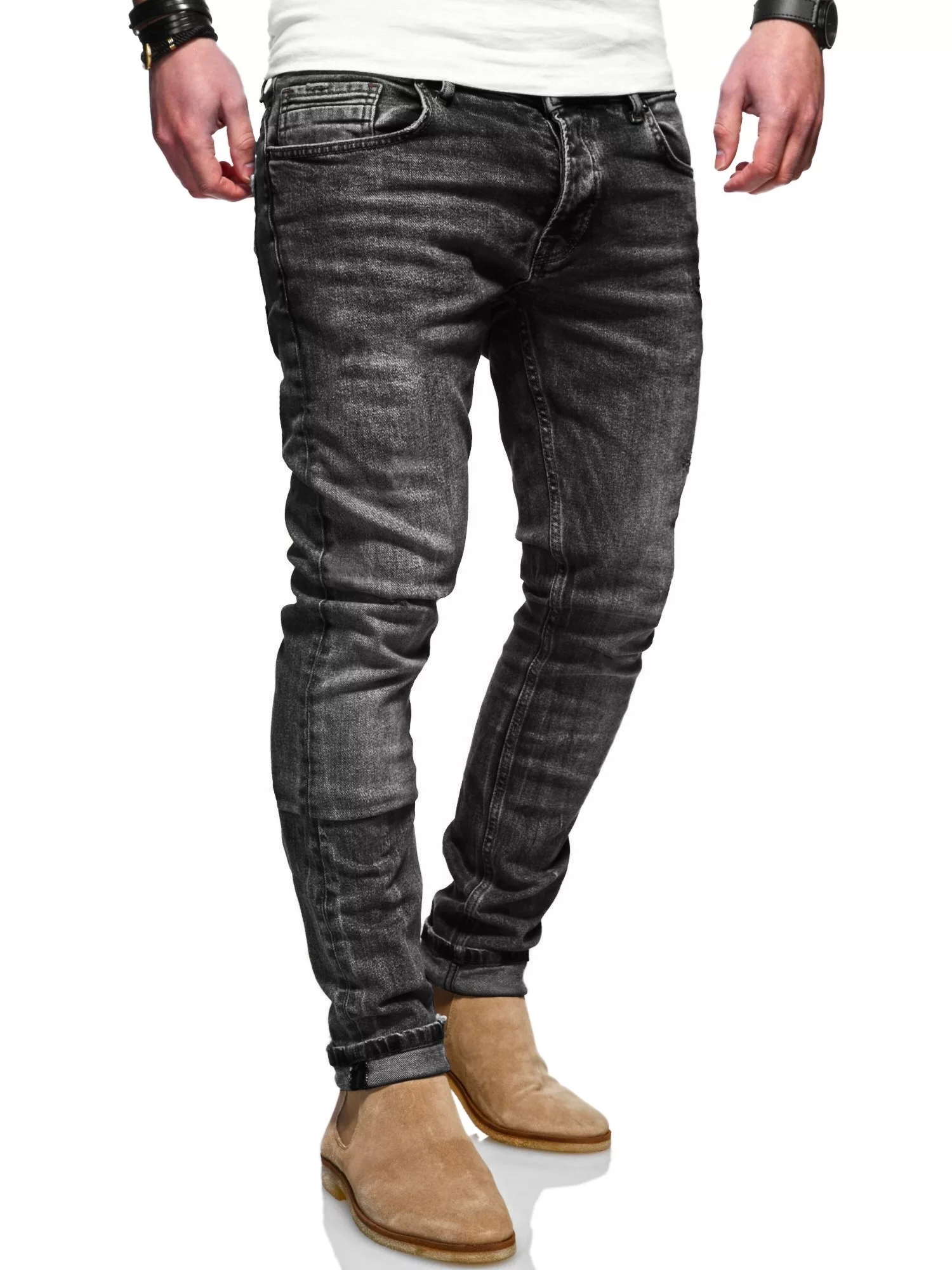 Rello & Reese Slim-fit-Jeans, mit schmalem Bein günstig online kaufen