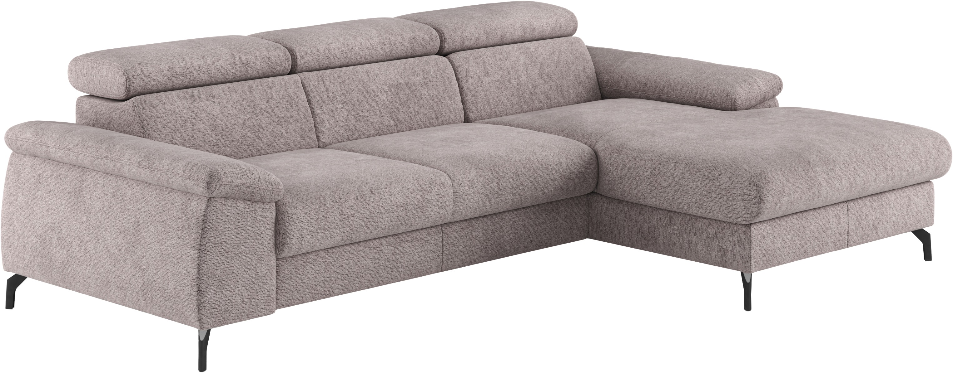 COTTA Ecksofa "Kitty L-Form", mit Kopfteilverstellung, wahlweise mit Bettfu günstig online kaufen
