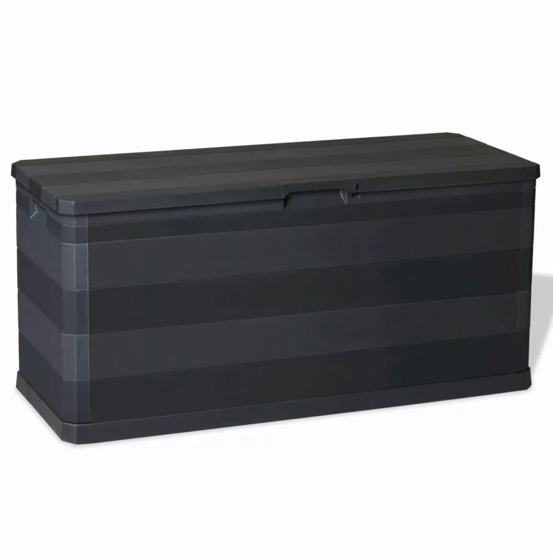 Gartenbox Schwarz 117×45×56 Cm günstig online kaufen