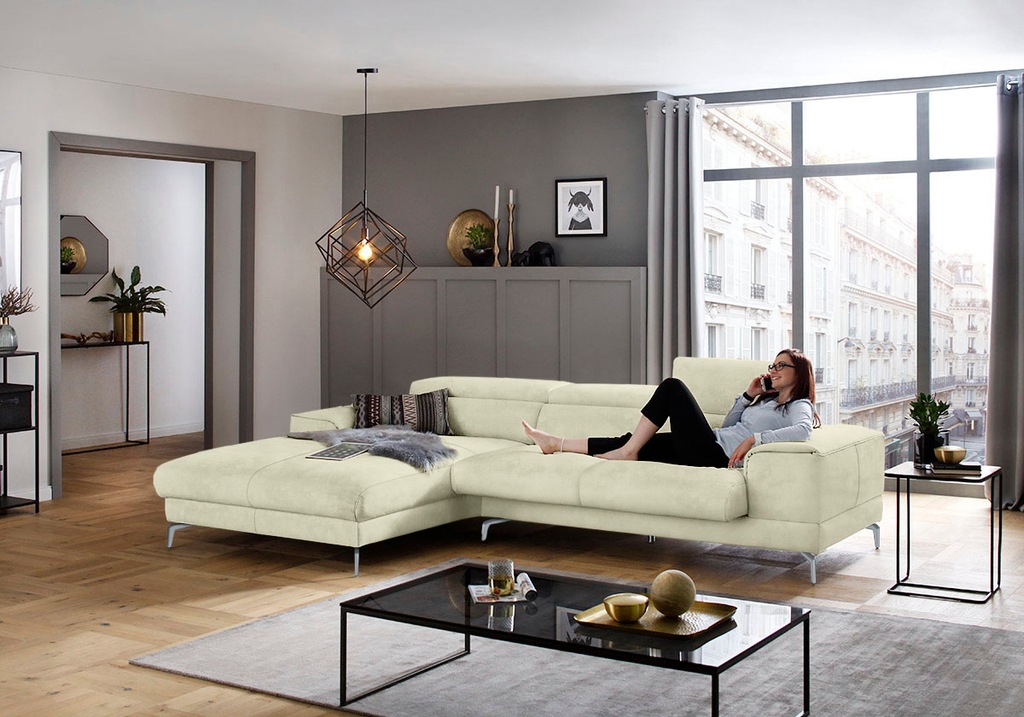 W.SCHILLIG Ecksofa "piedroo, Designsofa mit tollem Sitzkomfort, bequem und günstig online kaufen