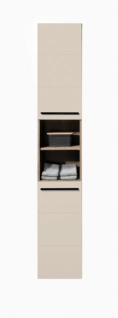 HARPER Hochschrank Hochschrank HARPER BEIRA BHT 34x190x31 cm beige Midischr günstig online kaufen