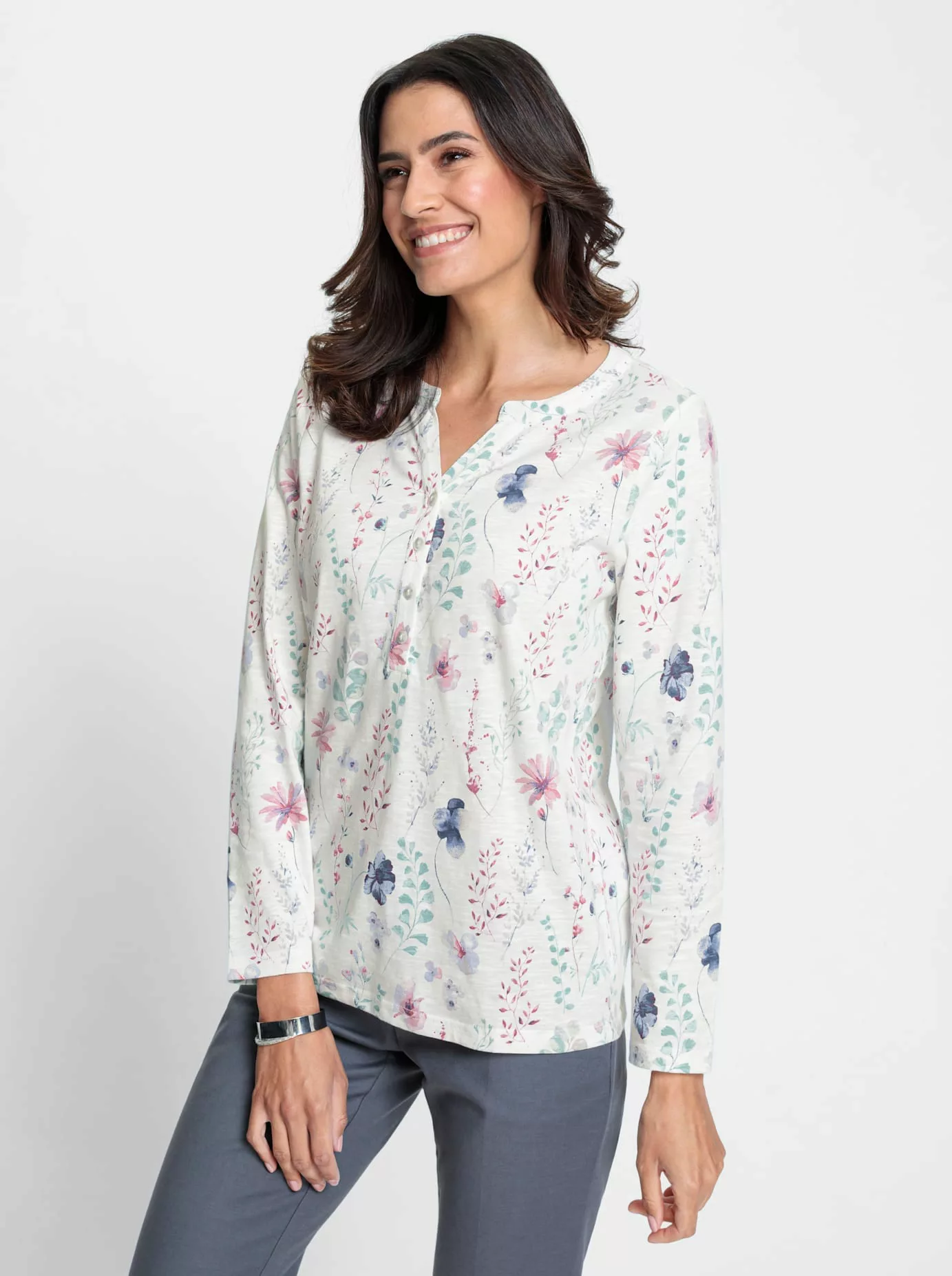 Inspirationen Langarmshirt "Shirt", (1 tlg.) günstig online kaufen
