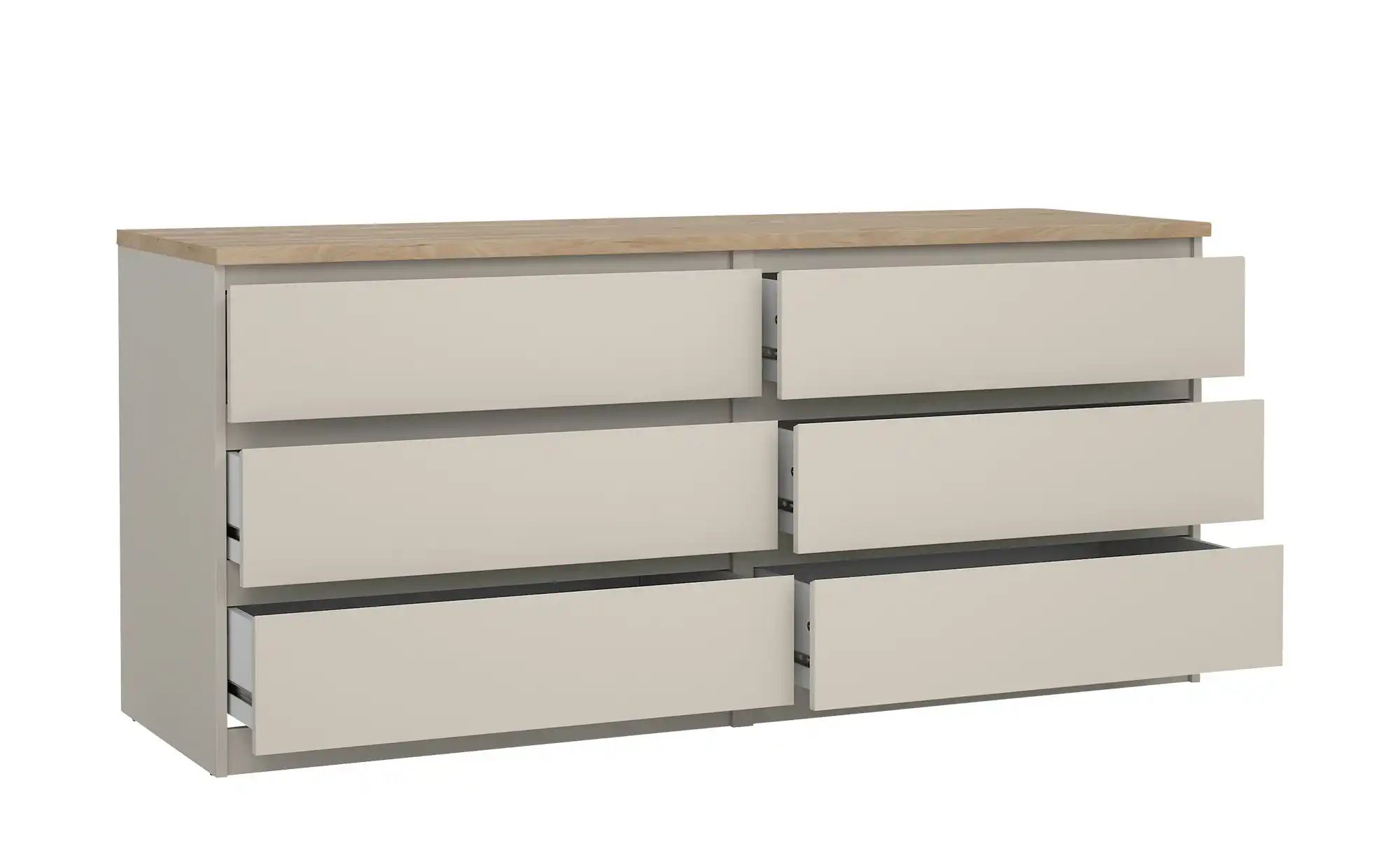 Sideboard   Nardo ¦ beige ¦ Maße (cm): B: 153,8 H: 70,1 T: 50.0 Kommoden & günstig online kaufen