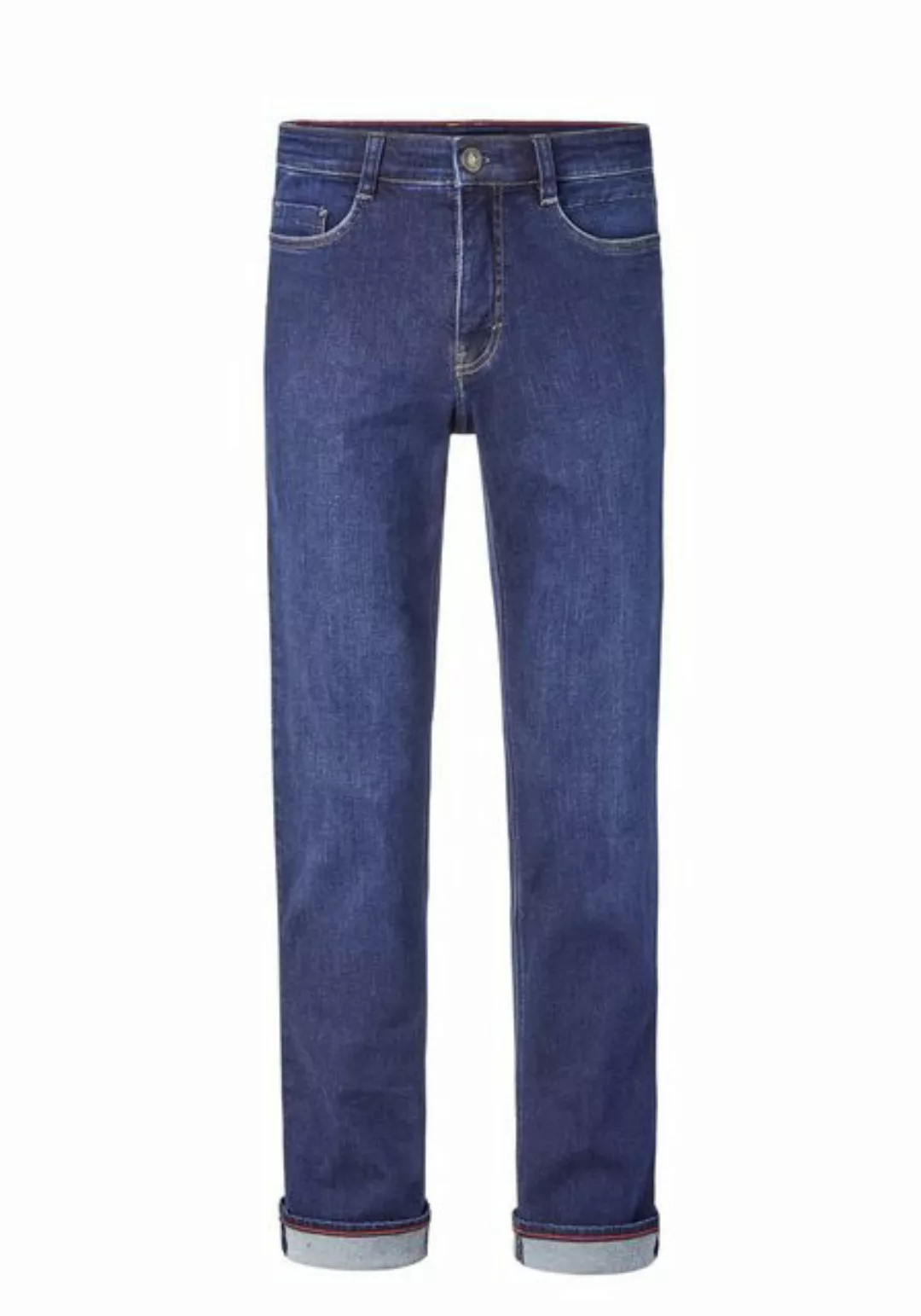 Paddock`s Herren Jeans RANGER - Slim Fit - Blau - Blue Black Dark Stone Sof günstig online kaufen