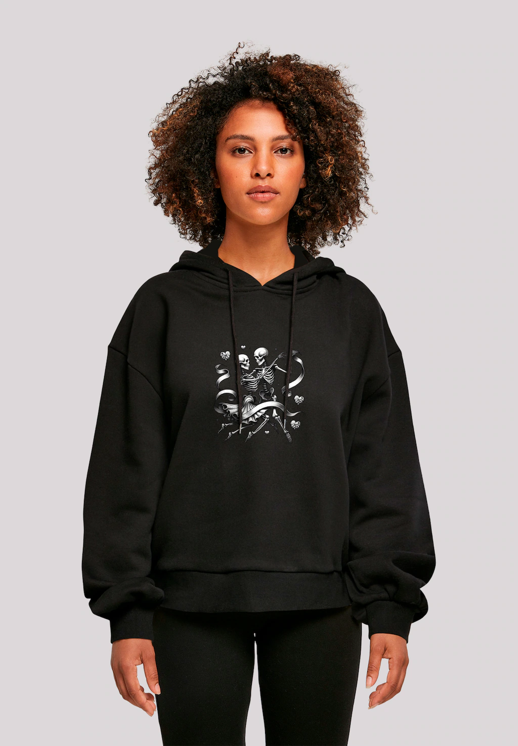 F4NT4STIC Sweatshirt "Skelettpaar tanzt mit Band", Premium Qualität günstig online kaufen