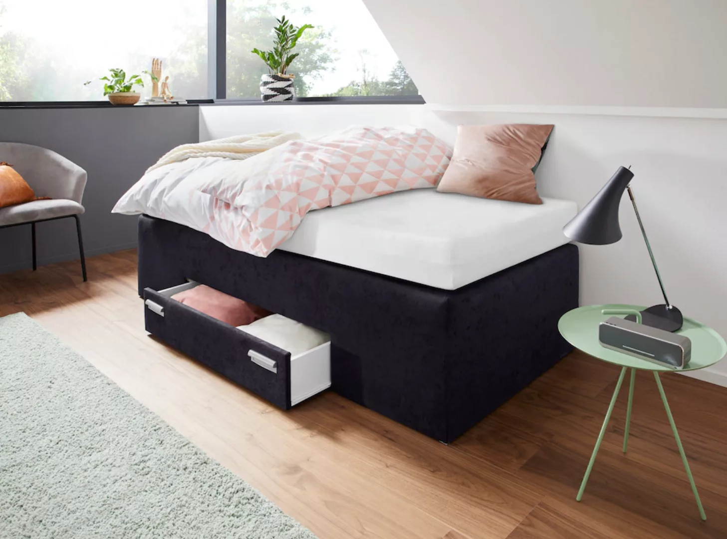 Westfalia Schlafkomfort Boxspringbett, mit integrierter Schublade, frei im günstig online kaufen