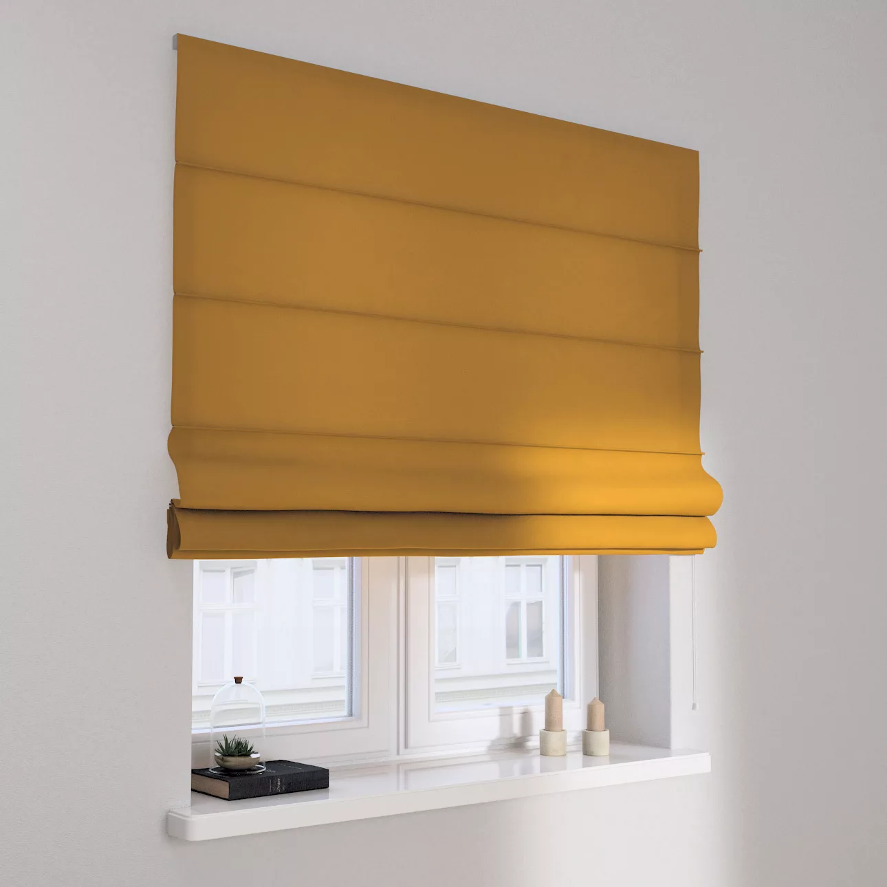 Dekoria Raffrollo Capri, honiggelb, 110 x 150 cm günstig online kaufen