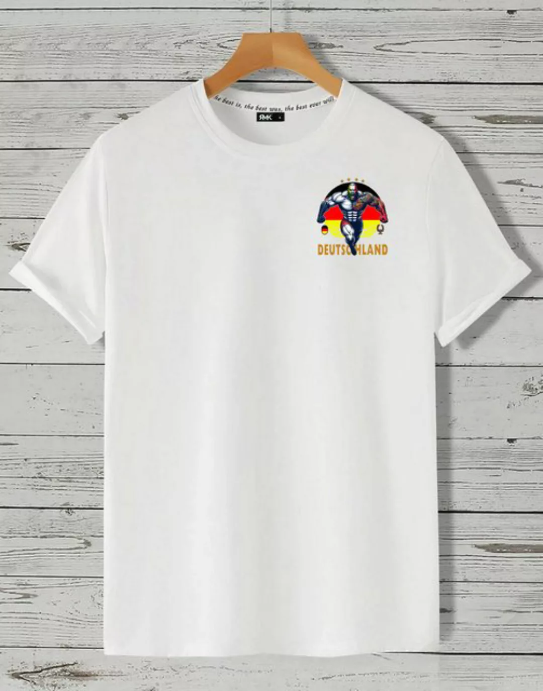 RMK T-Shirt Herren Shirt Fan Trikot Rundhals Fußball Deutschland Germany EM günstig online kaufen