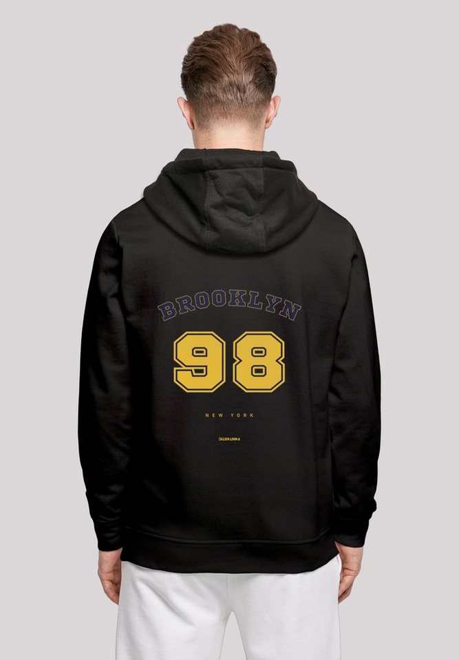 F4NT4STIC Kapuzenpullover Brooklyn 98 NY HOODIE Print günstig online kaufen