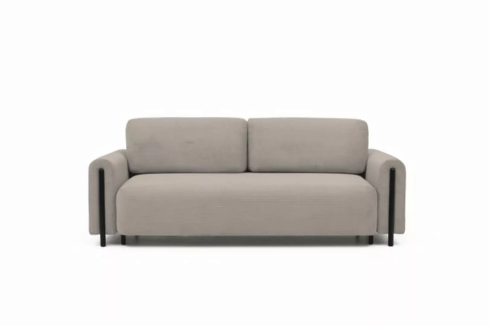 MOEBLO Sofa Supernova, Sofa us Boucle mit Holzeinsatz Couch Polstermöbel Wo günstig online kaufen