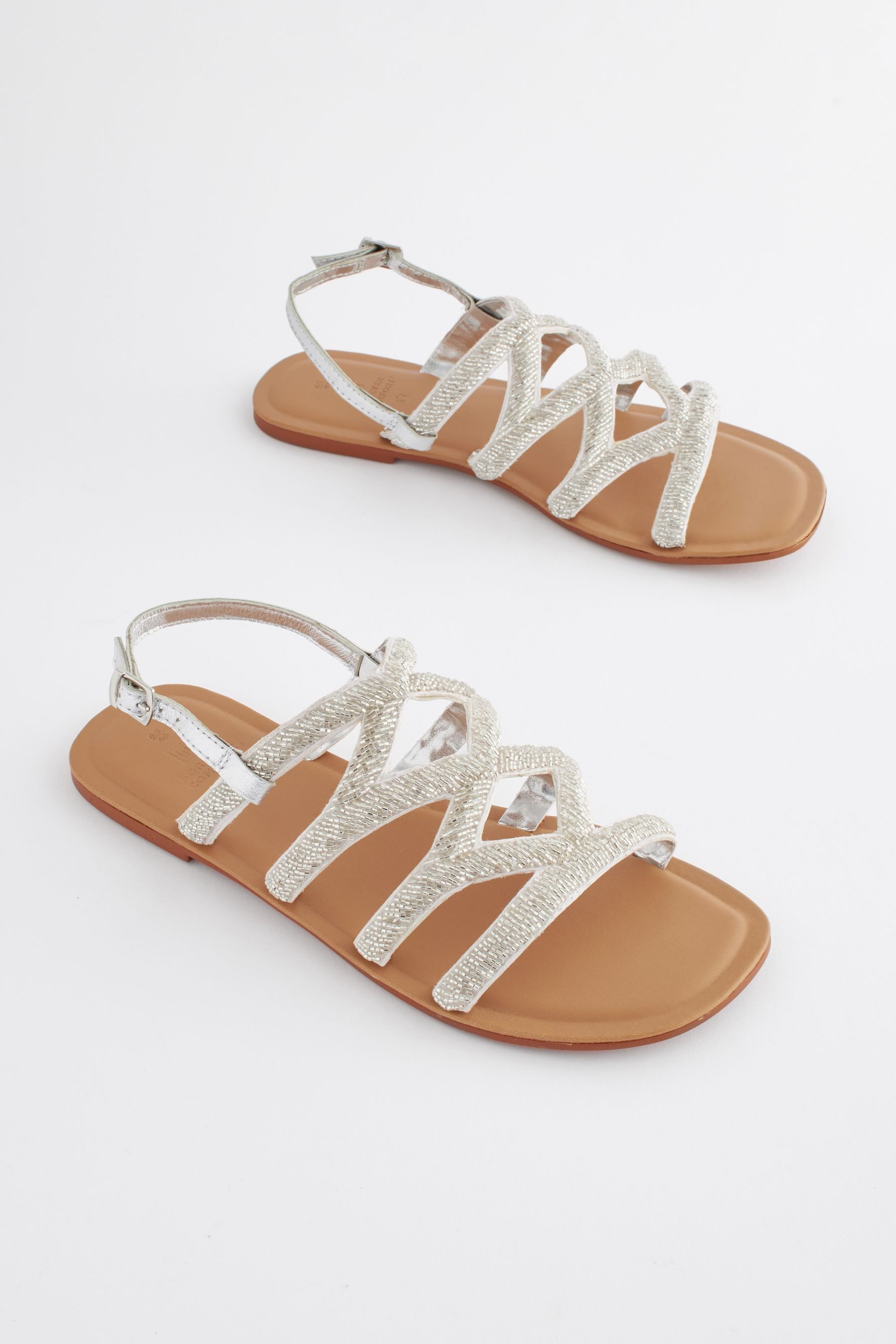 Next Forever Comfort® Slingbacksandalen mit Perlen günstig online kaufen