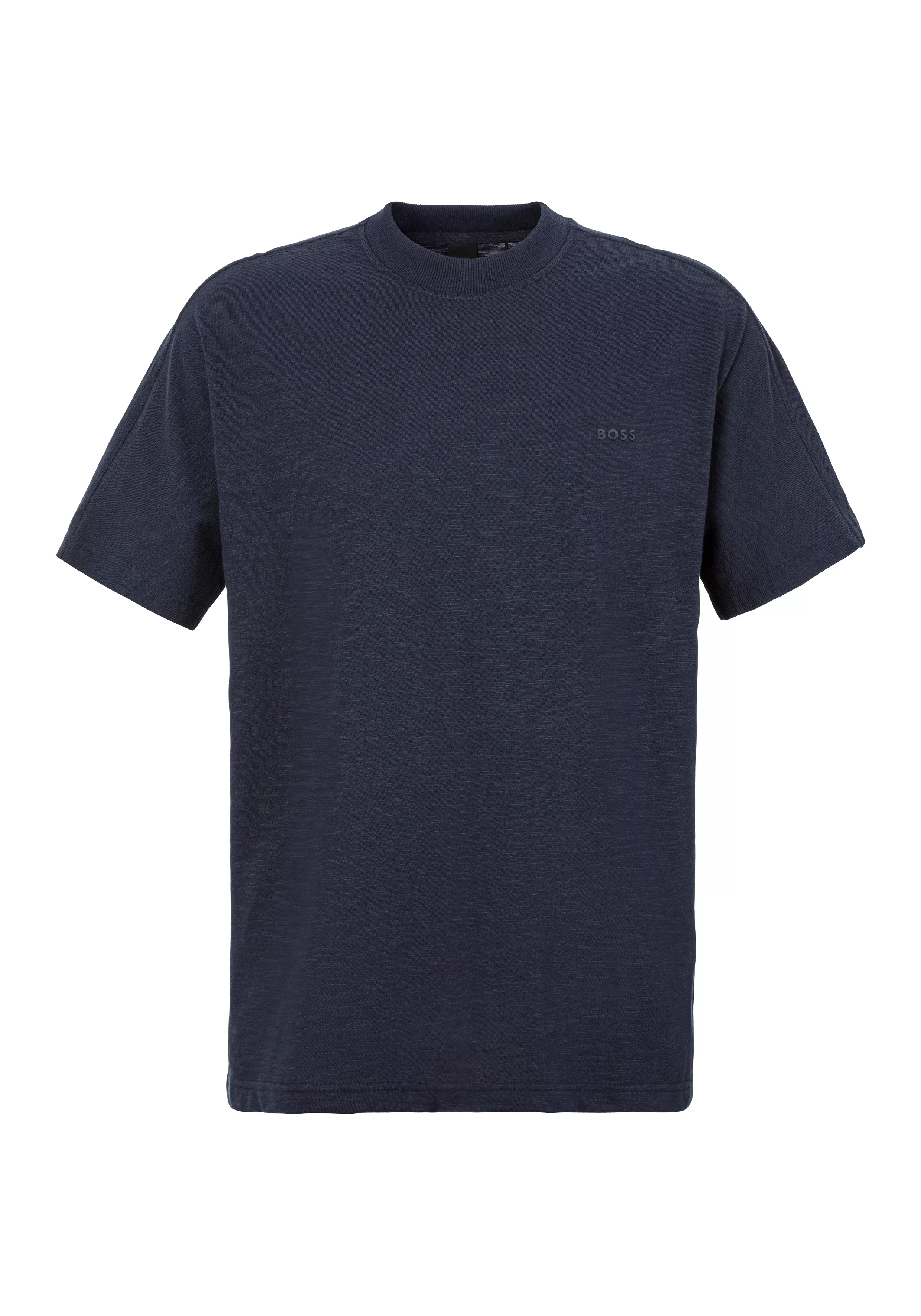 BOSS ORANGE T-Shirt Te_Denim mit meliertem Design günstig online kaufen