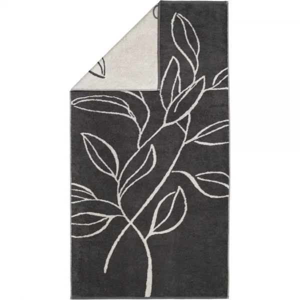 Cawö Handtücher Atelier Floral 6239 - Farbe: basalt - 77 - Duschtuch 70x140 günstig online kaufen