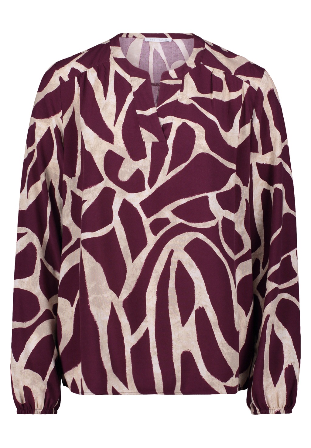 Betty&Co Schlupfbluse "Betty & Co Damen Schlupfbluse mit Print" günstig online kaufen