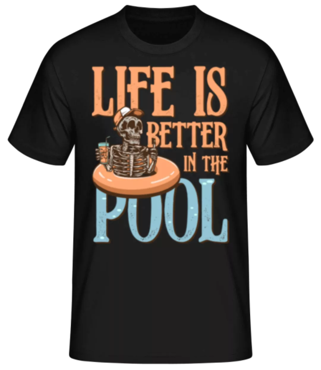 Better In The Pool · Männer Basic T-Shirt günstig online kaufen
