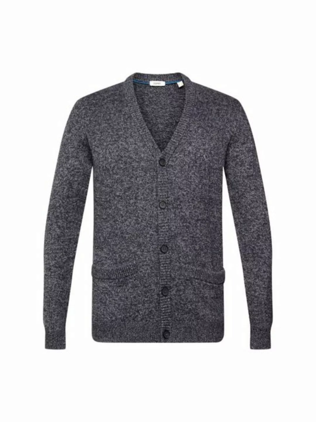 Esprit V-Ausschnitt-Pullover Strick-Cardigan mit Knöpfen günstig online kaufen