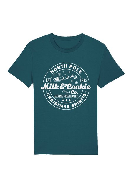 F4NT4STIC T-Shirt Milk and Cookie Bakery Retro Weihnachten Premium Qualität günstig online kaufen