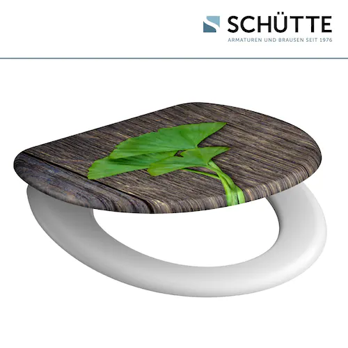 Schütte WC-Sitz »Gingko & Wood«, Duroplast,mit Absenkautomatik günstig online kaufen