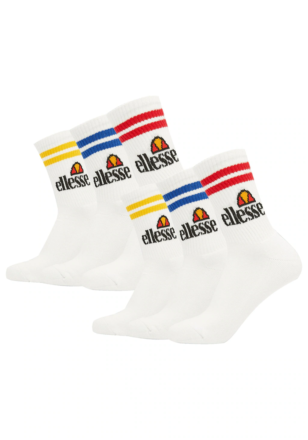 Ellesse Kurzsocken "Socken PULLO SOCKS 6er Pack" günstig online kaufen