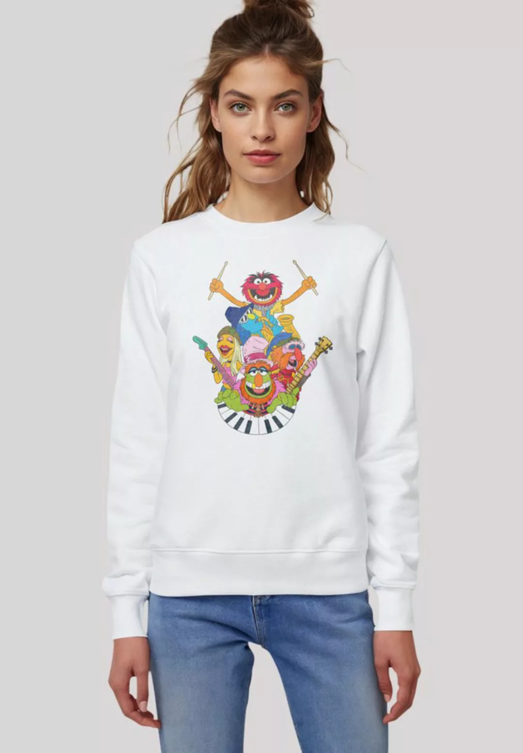 F4NT4STIC Sweatshirt Disney Muppets Dr. Teeth und The Electric Mayhem Premi günstig online kaufen