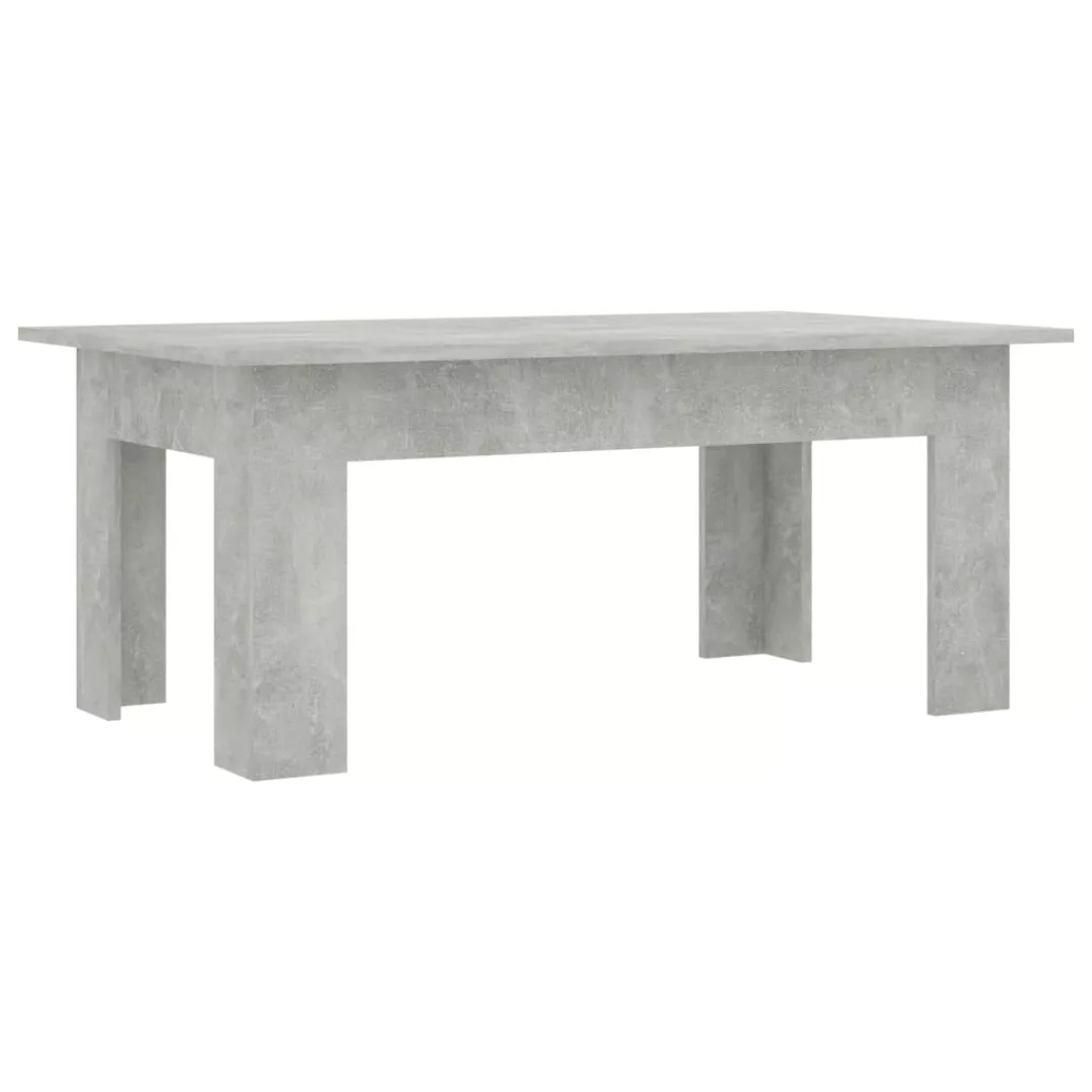 Couchtisch Betongrau 100 X 60 X 42 Cm Spanplatte günstig online kaufen