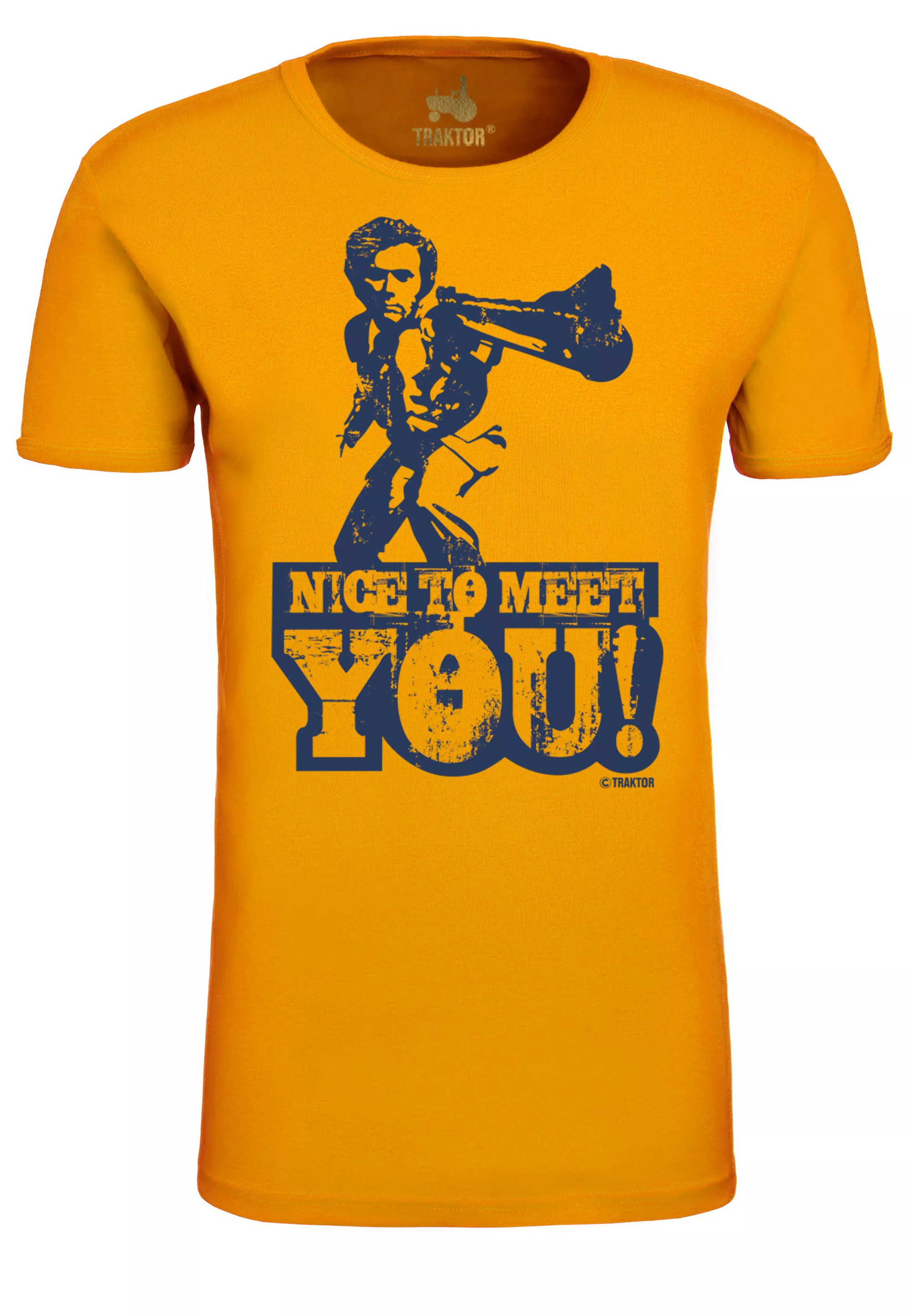 LOGOSHIRT T-Shirt "Dirty Harry - Nice To Meet You", mit coolem Frontprint günstig online kaufen