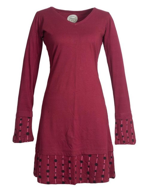 Vishes Jerseykleid Lagenlook Jerseykleid Strickkleid Sweatshirt-Kleid Elfen günstig online kaufen