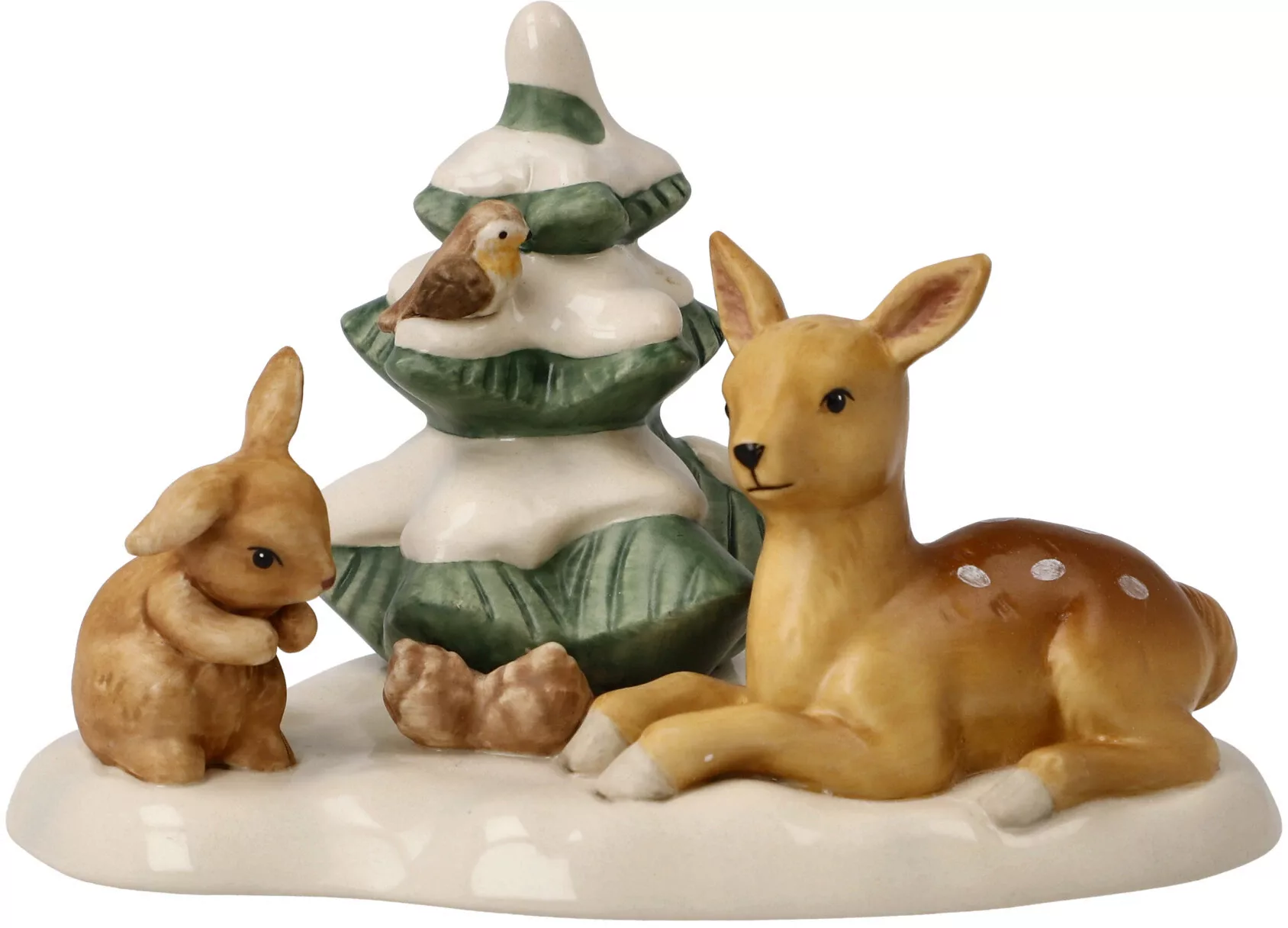 Goebel Weihnachtsfigur »Winterwald, Weihnachtsdeko«, Steingut, Figur - Tref günstig online kaufen