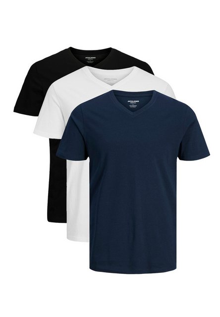 Jack & Jones T-Shirt 3er Pack Organic Basic (Spar-Set, 3-tlg) T-Shirt - Bau günstig online kaufen