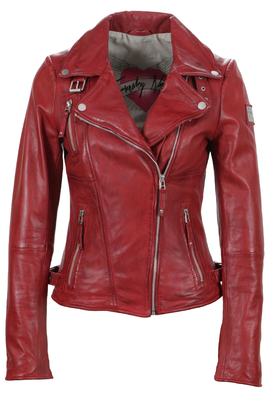 Freaky Nation Lederjacke "Biker Princess" günstig online kaufen