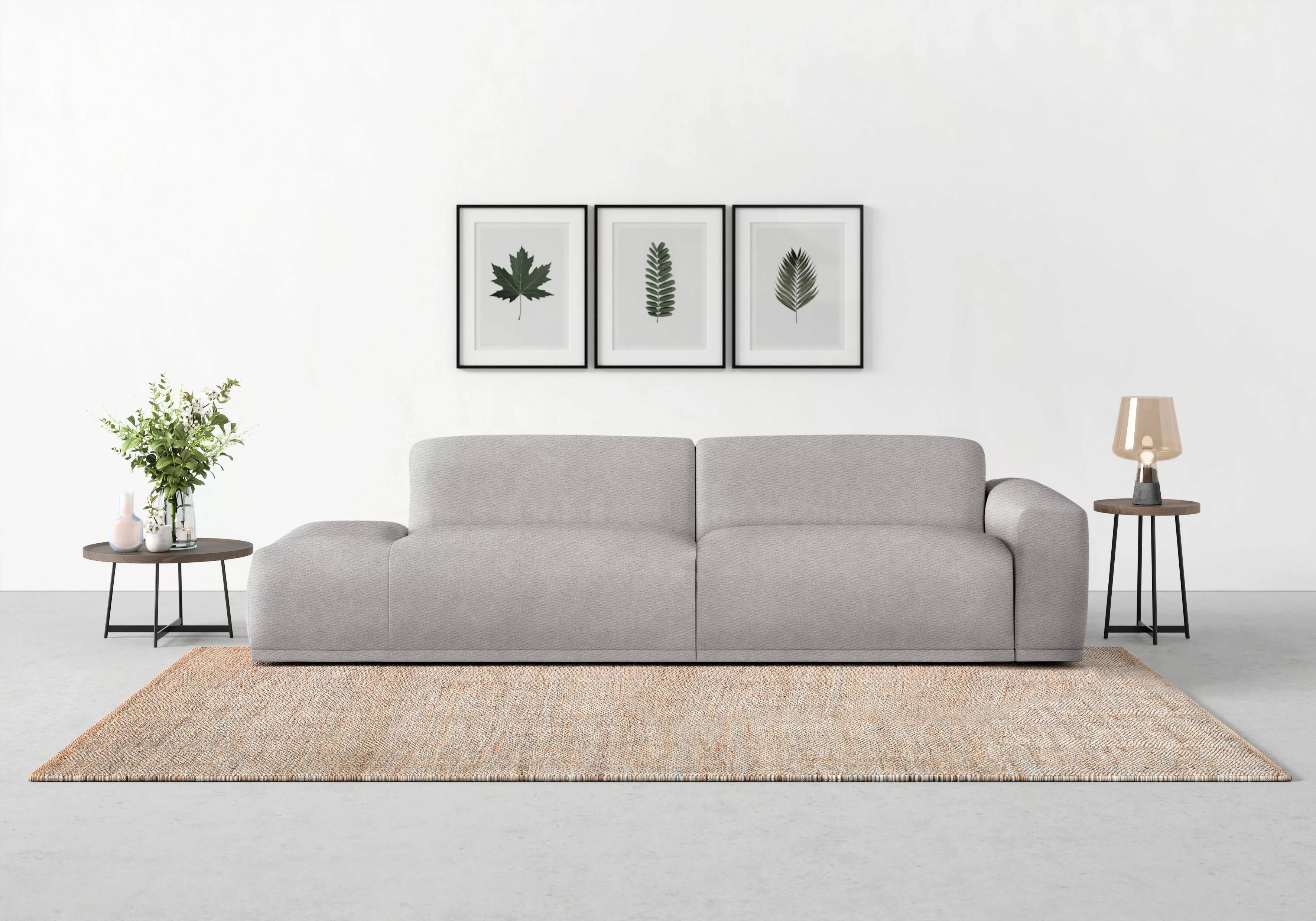 TRENDMANUFAKTUR Big-Sofa "Braga, mit hochwertigem Kaltschaum, Megasofa, in günstig online kaufen