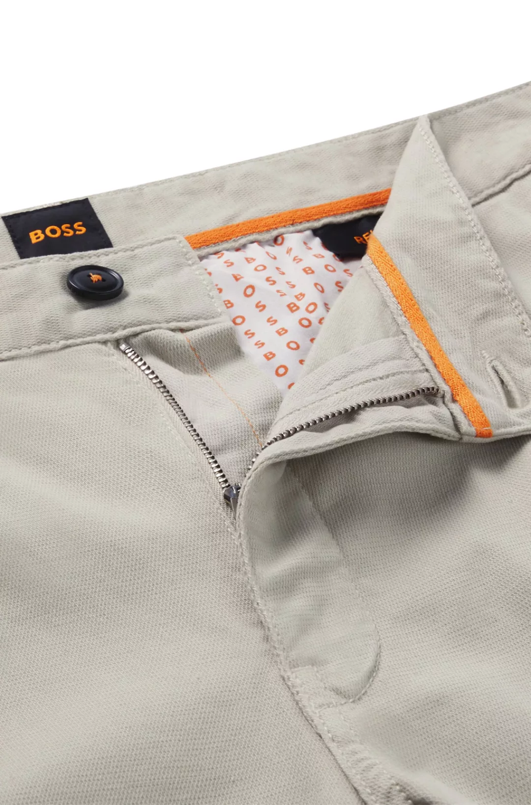 BOSS ORANGE Chinohose "Chino-Pleated", mit Markenlogo günstig online kaufen