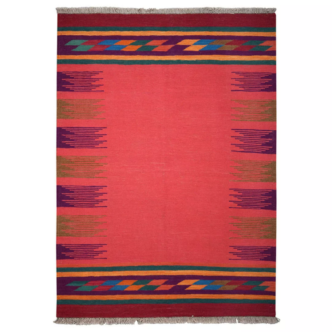 PersaTepp Teppich Kelim Gashgai multicolor B/L: ca. 132x183 cm günstig online kaufen