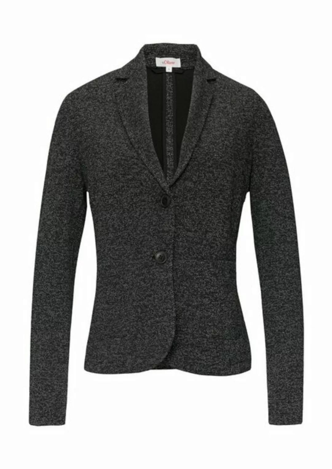 s.Oliver Jackenblazer Blazer mit meliertem Muster im Slim Fit günstig online kaufen