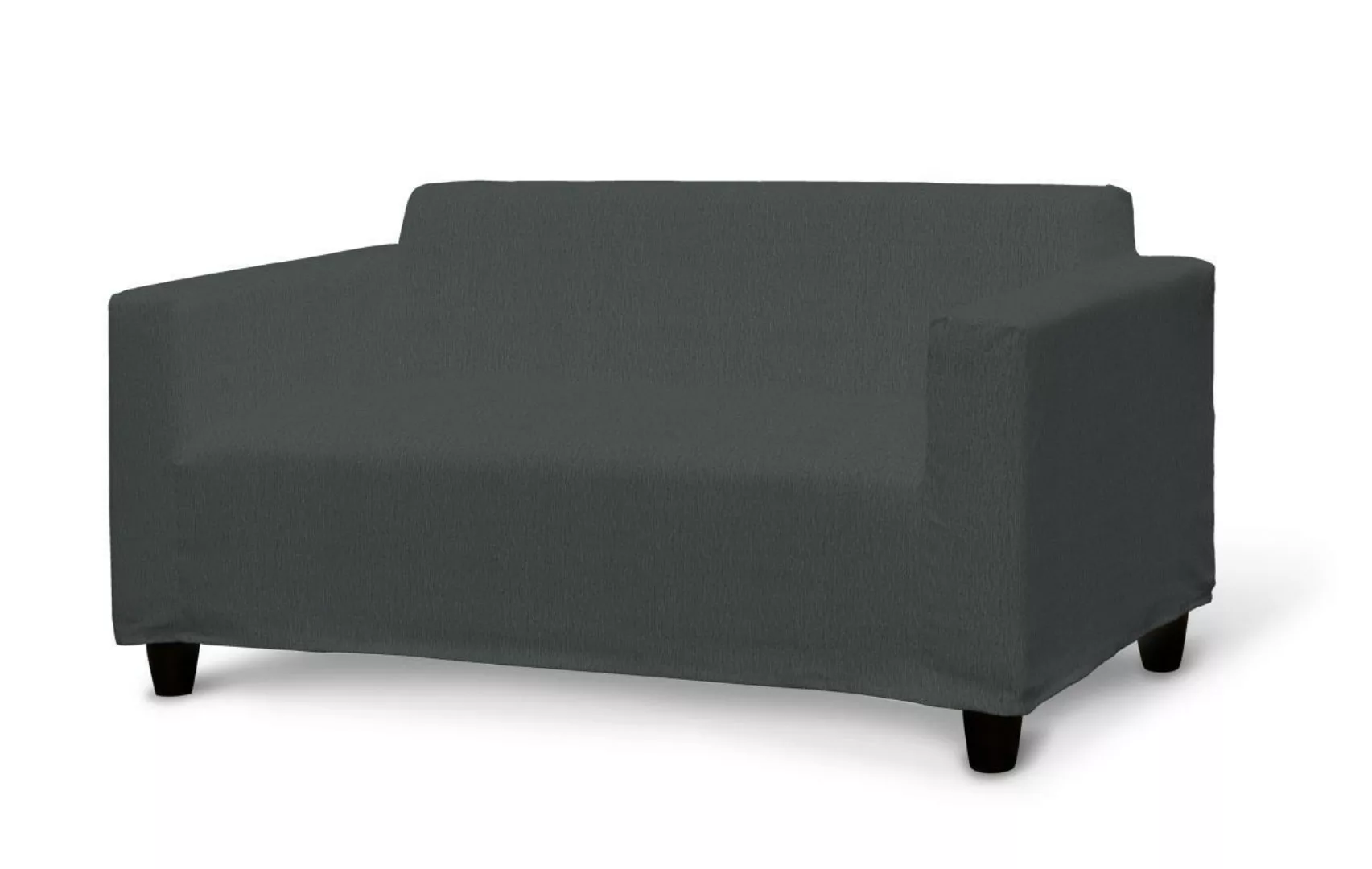 Bezug für Klobo Sofa, stahlgrau, Klobo, Chenille (160-37) günstig online kaufen